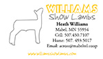 Williams Show Lambs