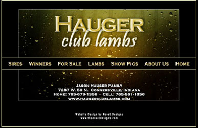 Hauger Club Lambs - Ellite Web Design