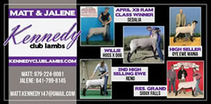 Vinyl Display Banner - Kennedy Club Lambs
